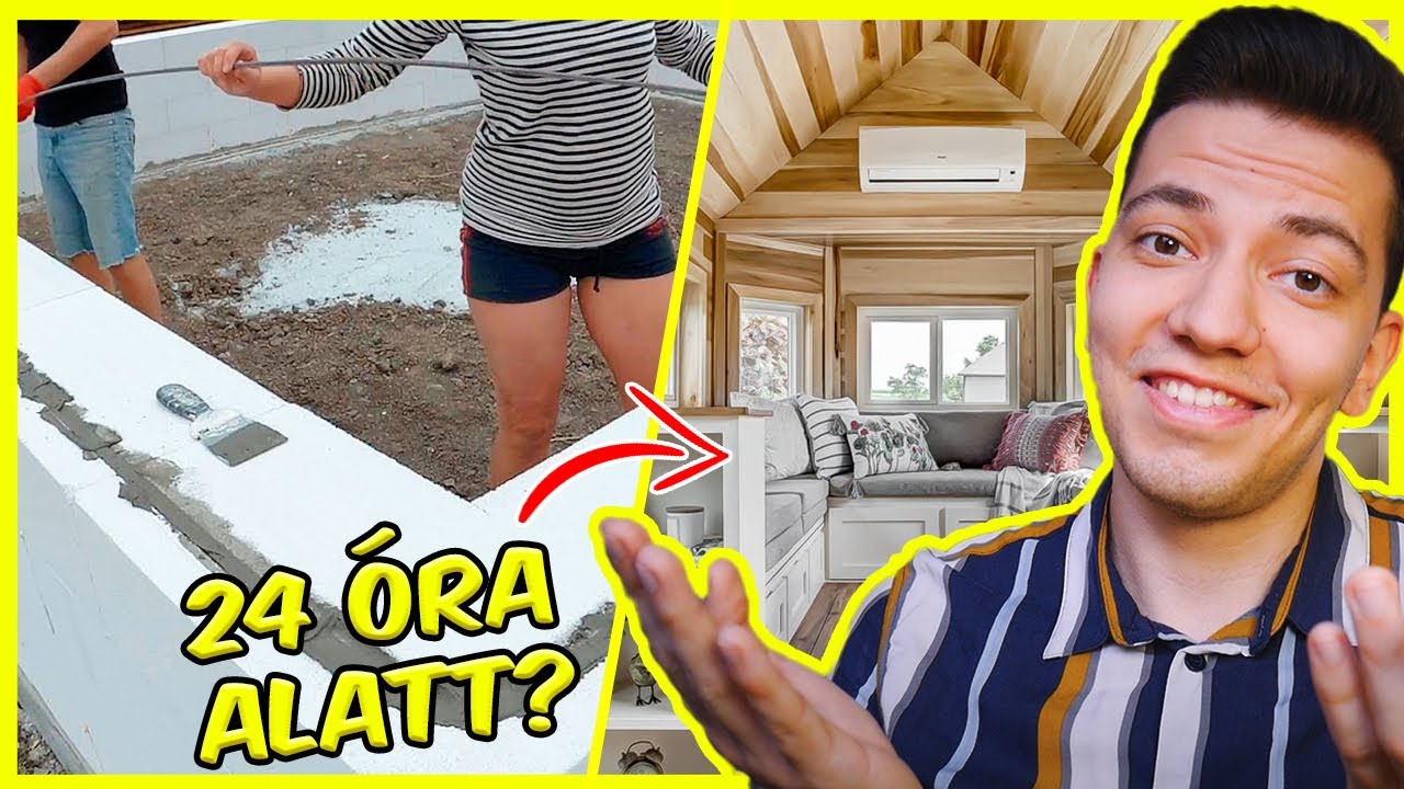 A SZOMSZÉDOK NEVETTEK A SAJÁT KIS HÁZÉPÍTÉSÜKÖN, AMÍG MEG NEM LÁTTÁK BELÜLRŐL! *ELKÉPESZTŐ EREDMÉNY*