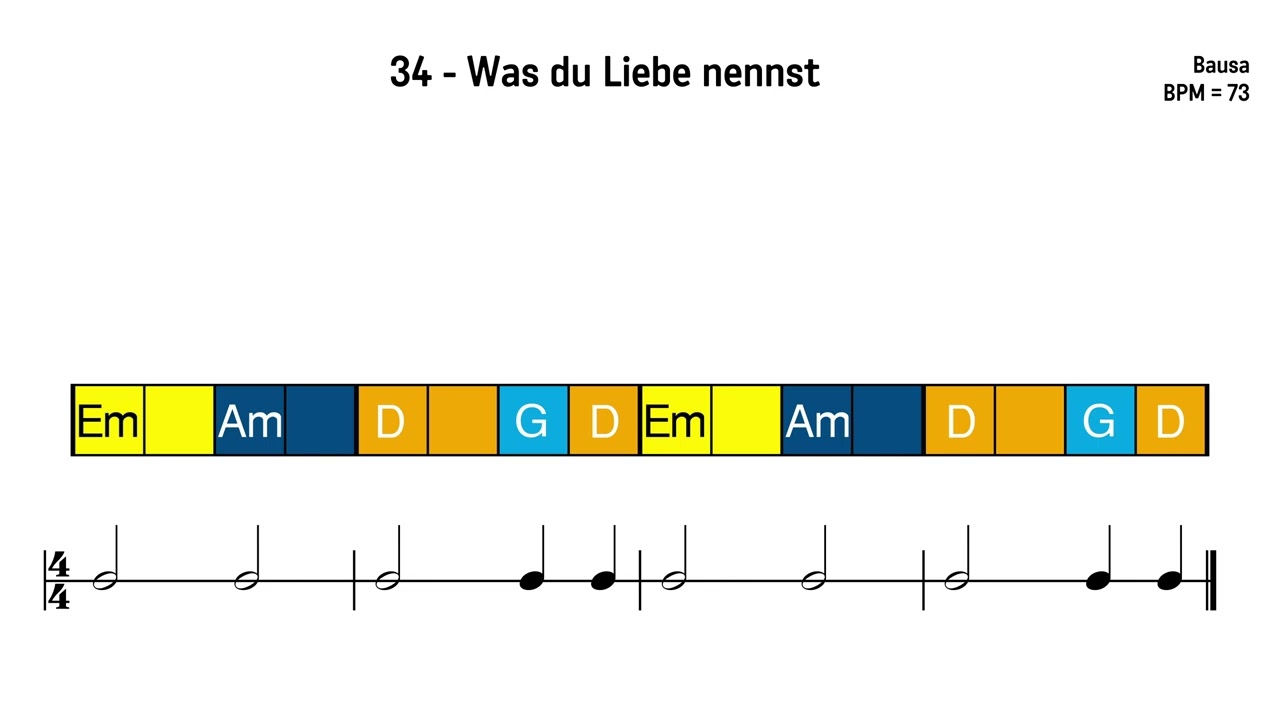34 - Was Du Liebe nennst