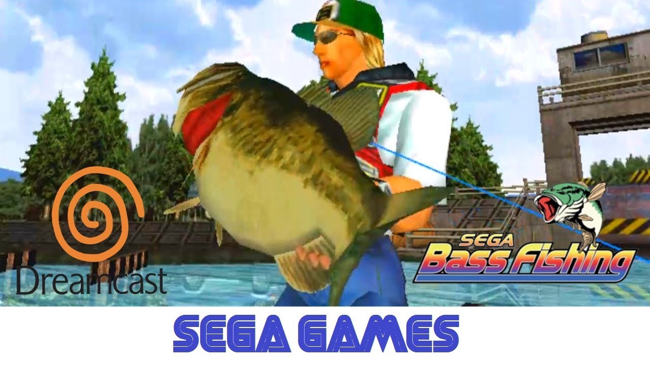 Sega Bass Fishing aka GetBass - ゲットバス (Quick Gameplay) Sega Dreamcast