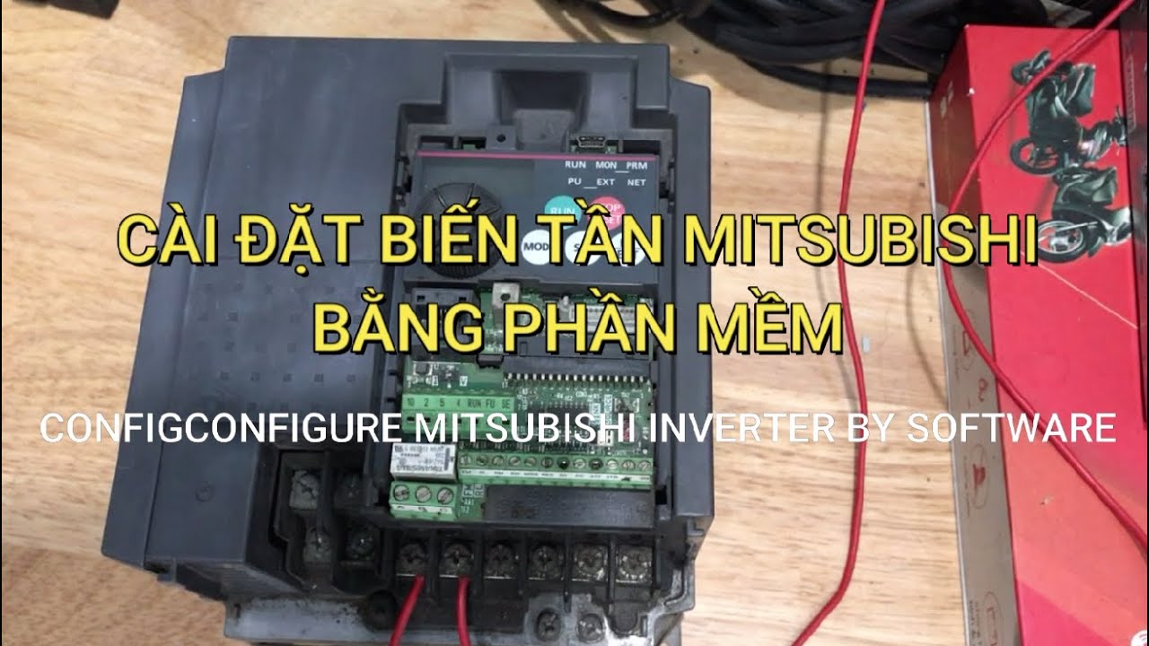 Cài đặt biến tần Mitsubishi bằng phần mềm - FR Configurator2 | LHB