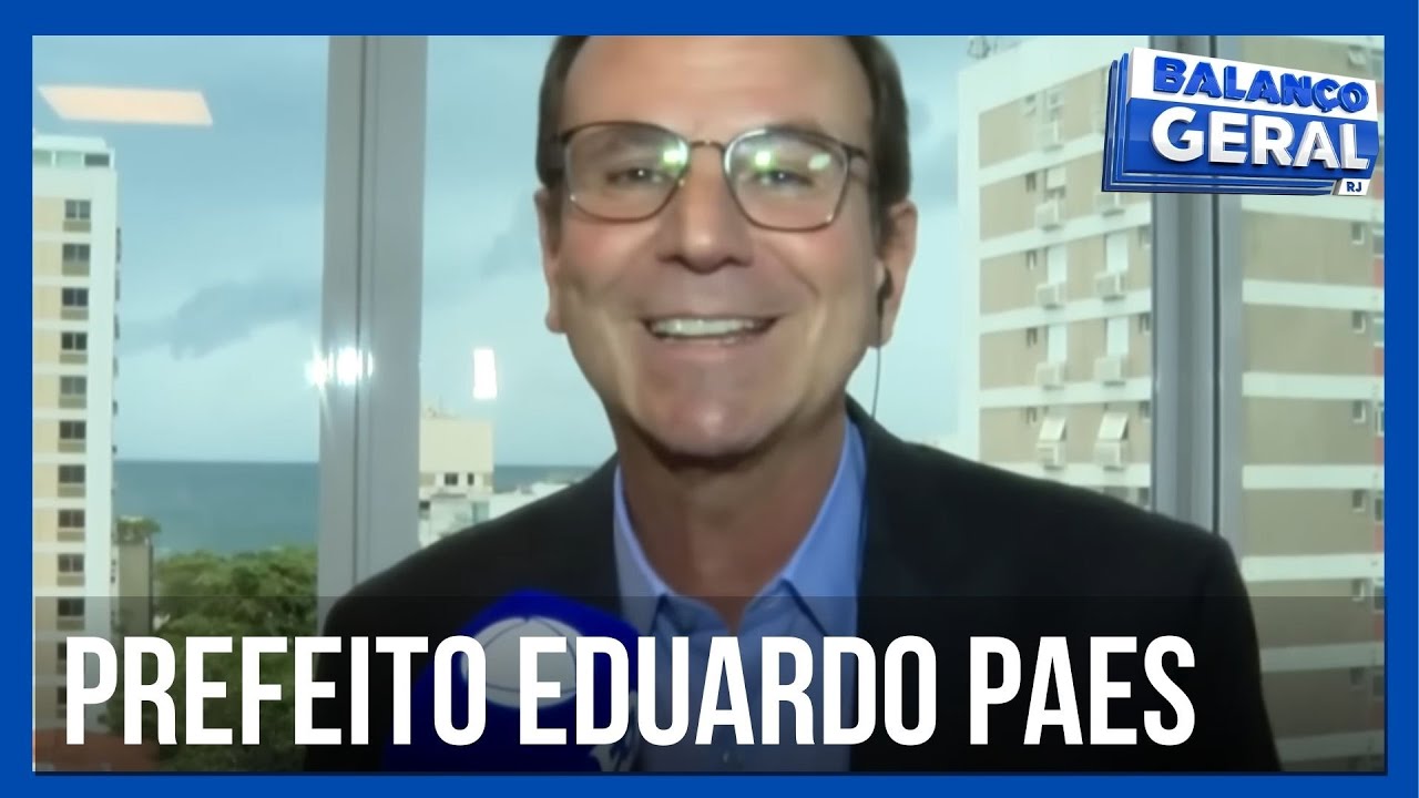 ENTREVISTA: PREFEITO DO RIO EDUARDO PAES FALA SOBRE GEST&Atilde;O E SEGURAN&Ccedil;A P&Uacute;BLICA