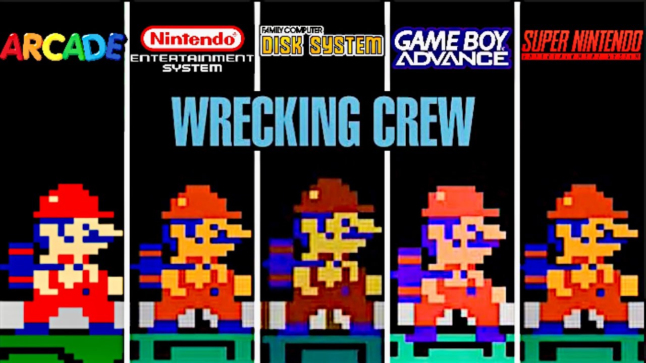 🔨Wrecking Crew🔨(1984) Versions Comparison