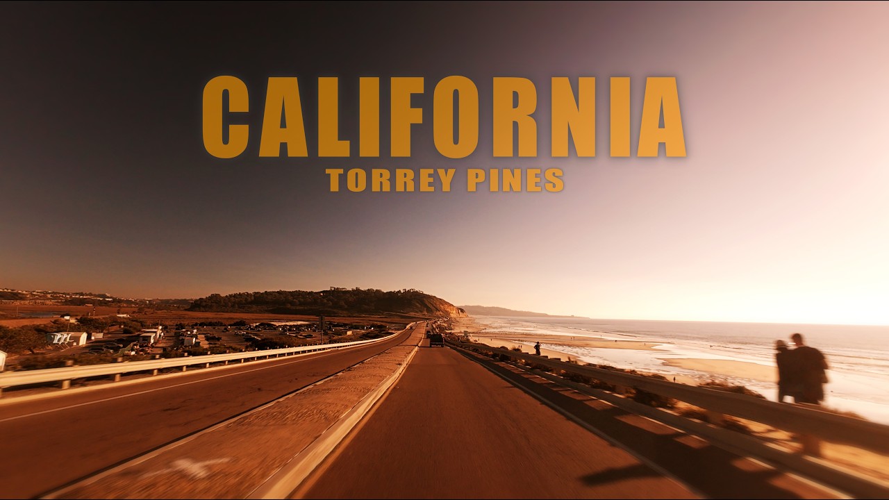 Relaxing Pacific Coast Drive | Los Angeles to La Jolla, San Diego 🌊 Scenic Ocean Highway, 4K