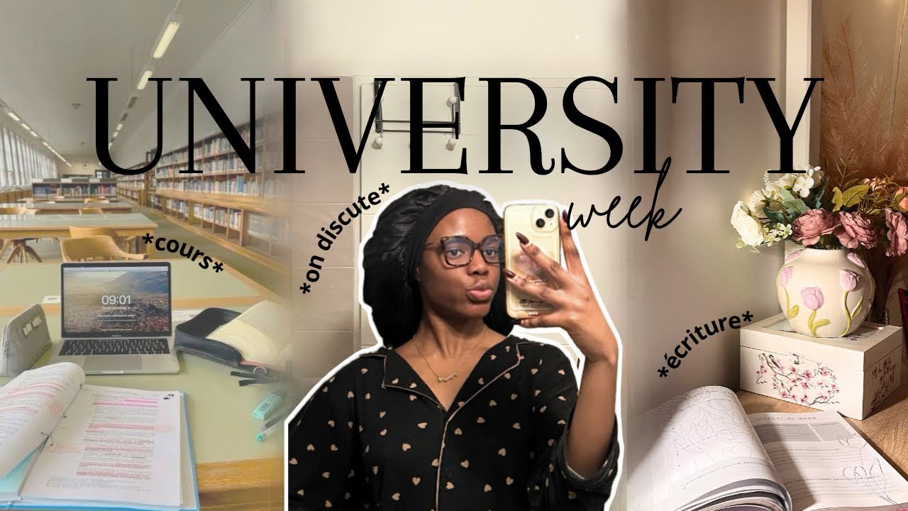 UNE SEMAINE TRÈS BASIQUE DANS MA VIE D’ETUDIANTE EN DROIT - university week ép 2