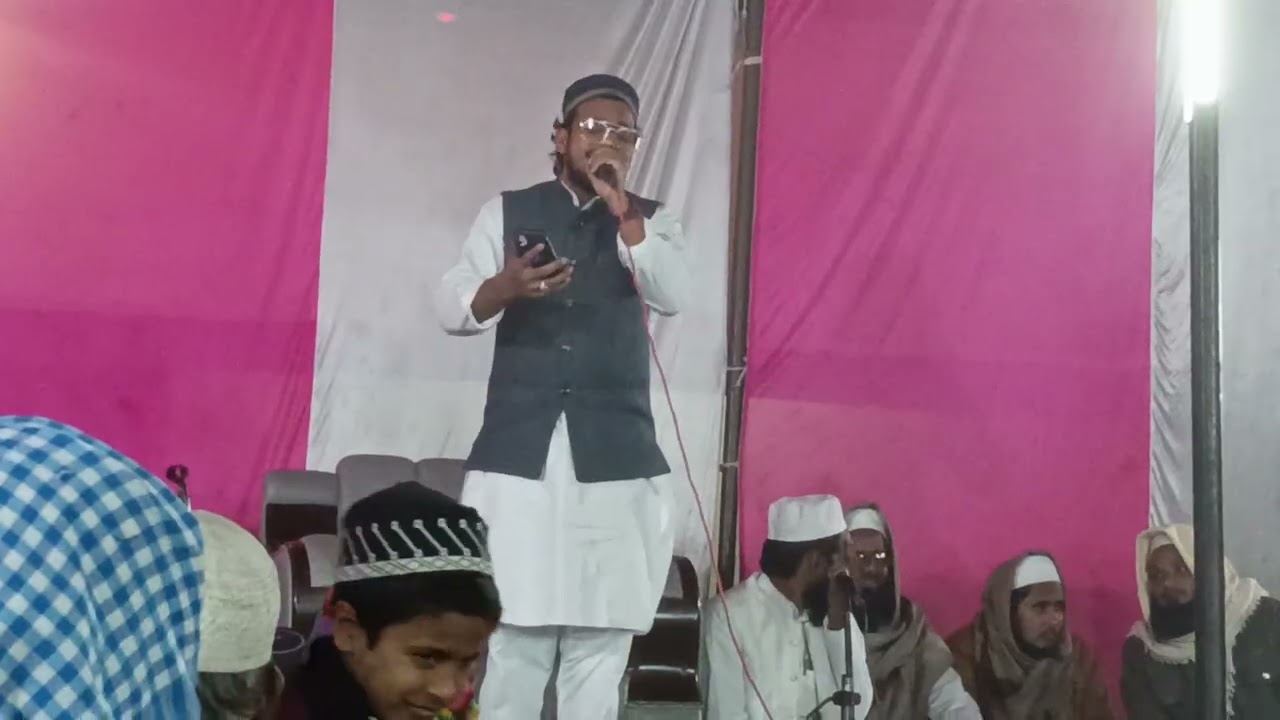 شاعر اسلام جناب قاری محمد عظمت  صاحب 