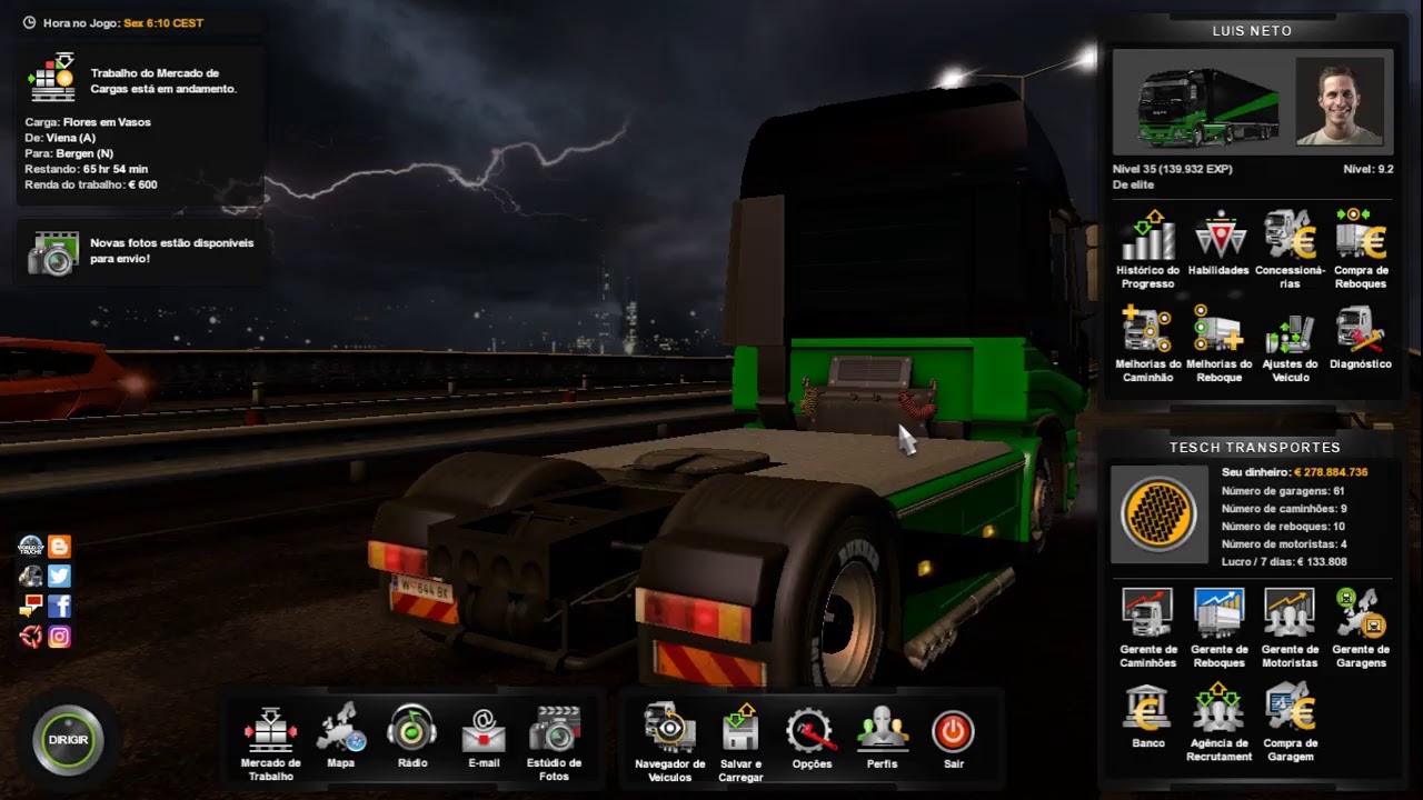 EURO TRUCK SIMULATOR 2 - CARGA PESADA NO IVECO