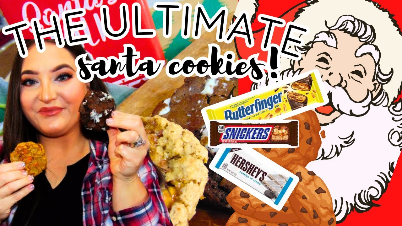 THE ULTIMATE SANTA COOKIES | HOMEMADE COOKIES | BAKE WITH ME