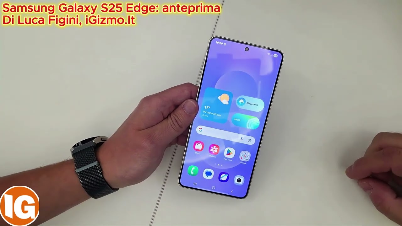 Samsung Galaxy S25 Edge: anteprima di iGizmo.it