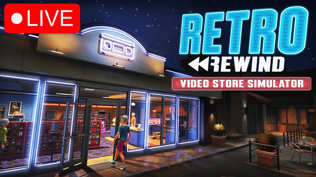 RUNNING MY OWN VIDEO STORE IN THE 90'S | Retro Rewind LIVE