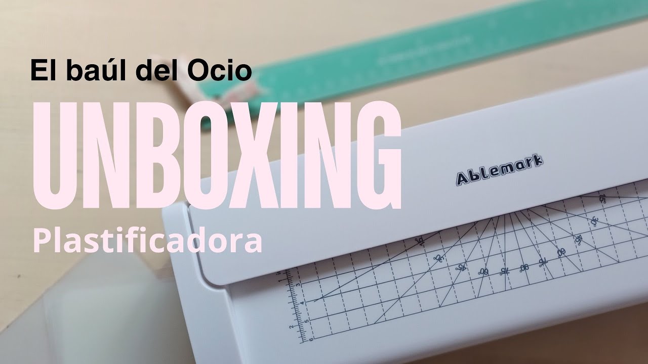PLASTIFICADORA ABLEMARK UNBOXING