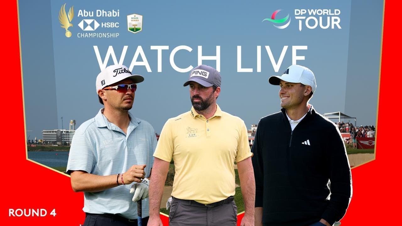 REPLAY | Ewen Ferguson, John Parry, Ludvig Aberg | 2025 Abu Dhabi HSBC Championship Day 4
