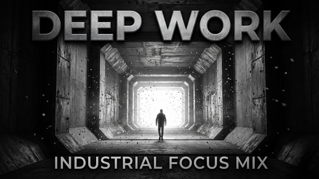 REWIRE YOUR BRAIN FOR DISCIPLINE 🌑 (Industrial Focus Music)