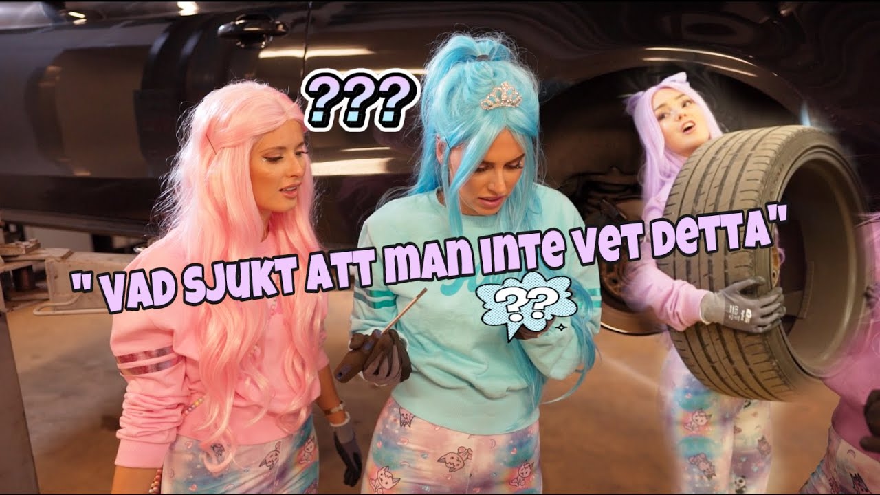 DOLLY STYLE JOBBAR I EN BILVERKSTAD!