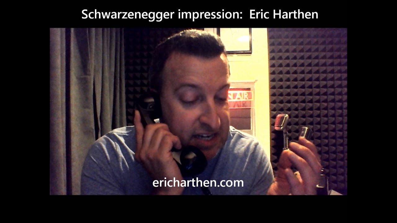 Celebrity Impression - Arnold Schwarzenegger