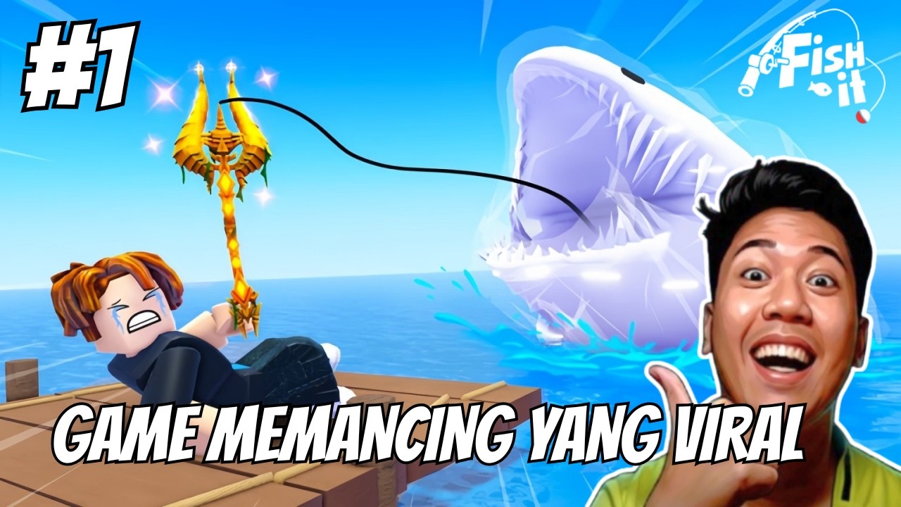 AKU MENCOBA GAME MEMANCING YANG VIRAL DI ROBLOX - ROBLOX: Fish It - Part 1