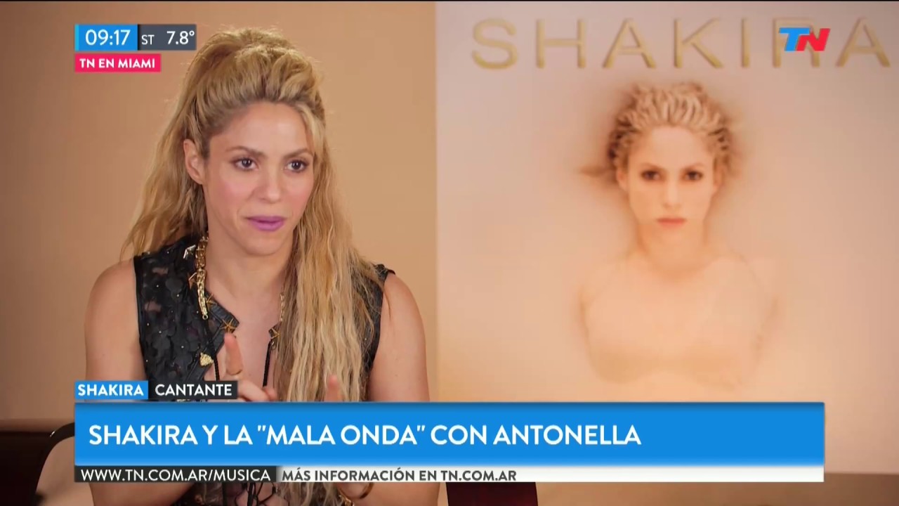 Shakira y la 'mala onda' con Antonella