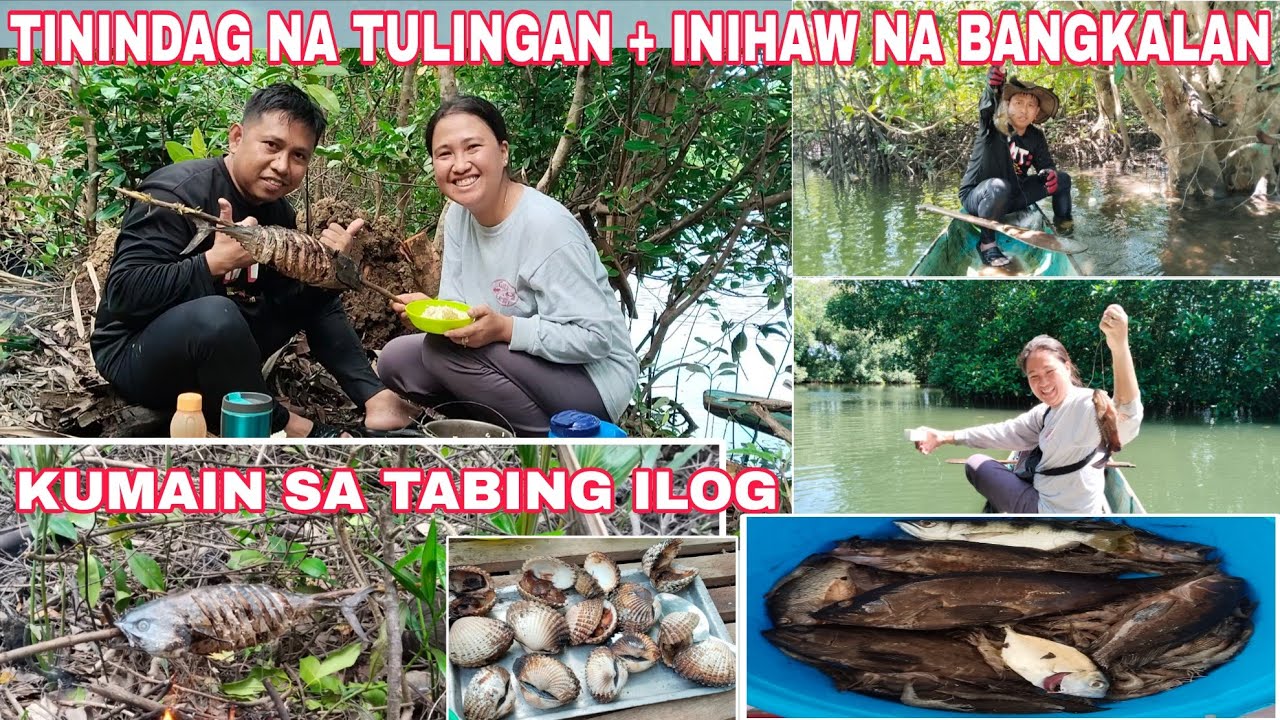 TININDAG NA TULUNGAN + INIHAW NA BANGKALAN/ KUMAIN KAMI SA TABING ILOG