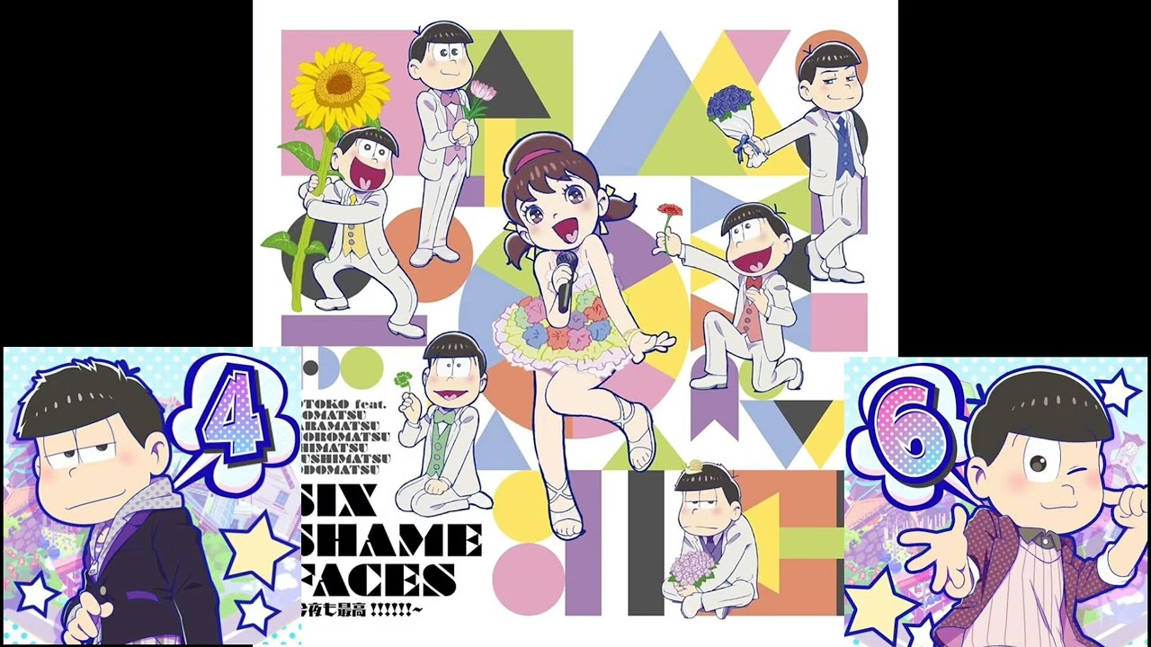 SIX SHAME FACES / Konya mo Saikou ( 110matsu MIX )