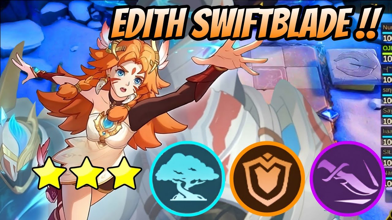 NEW META HYPER SWIFTBLADE EDITH IS BROKEN ❗MUST WATCH MAGIC CHESS GO GO