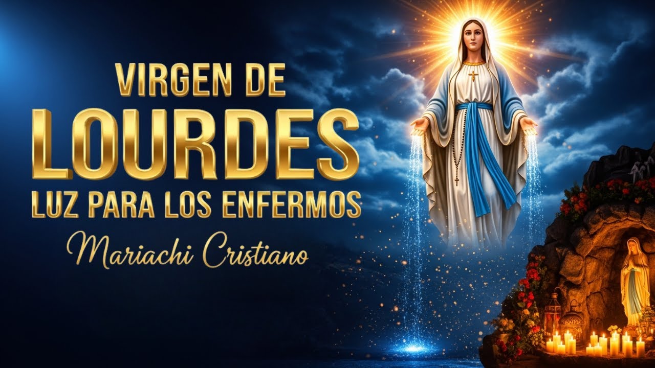 Virgen de Lourdes: Luz para los Enfermos (16 Mariachis de Sanación)