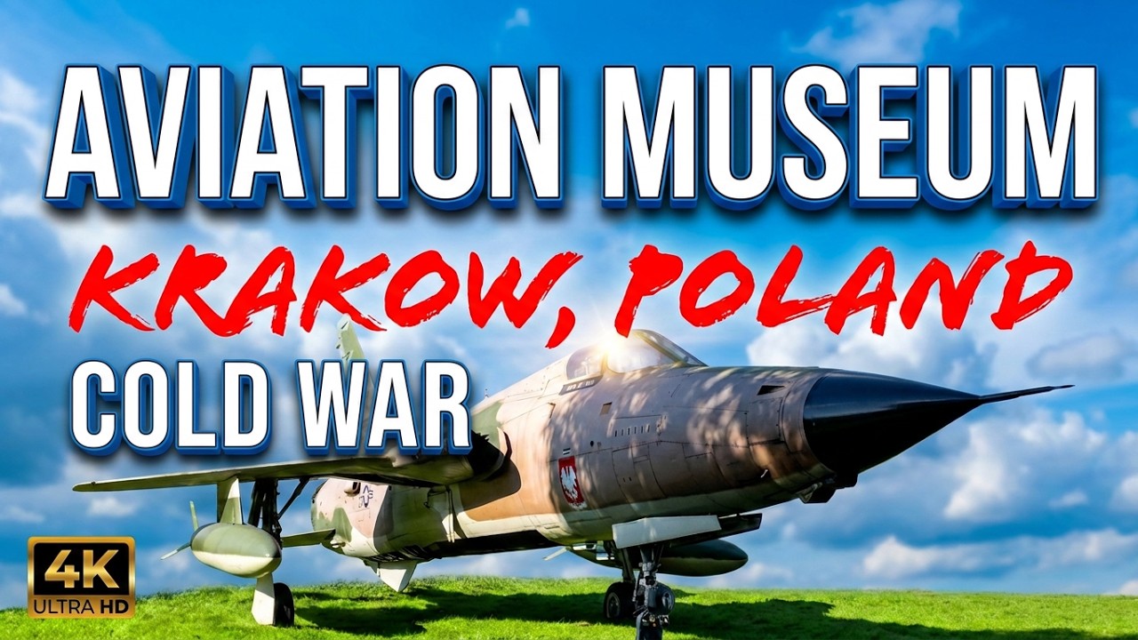 POLISH AVIATION MUSEUM  A Tour (4K) with Technical Data  | Krakow