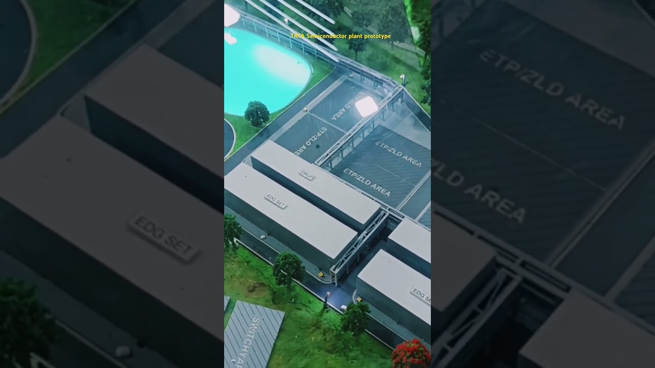 TATA semiconductor plant prototype #tata #semiconductor