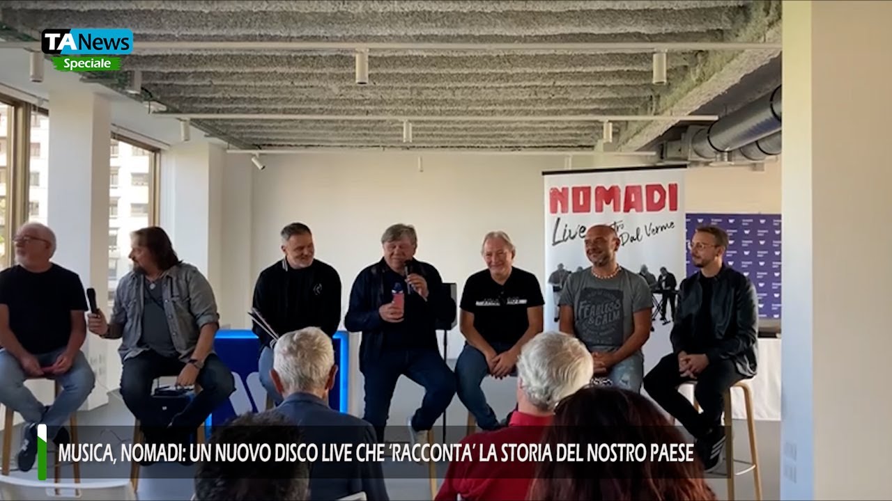 Musica, Nomadi: un nuovo disco live che ‘racconta’ la storia del nostro paese