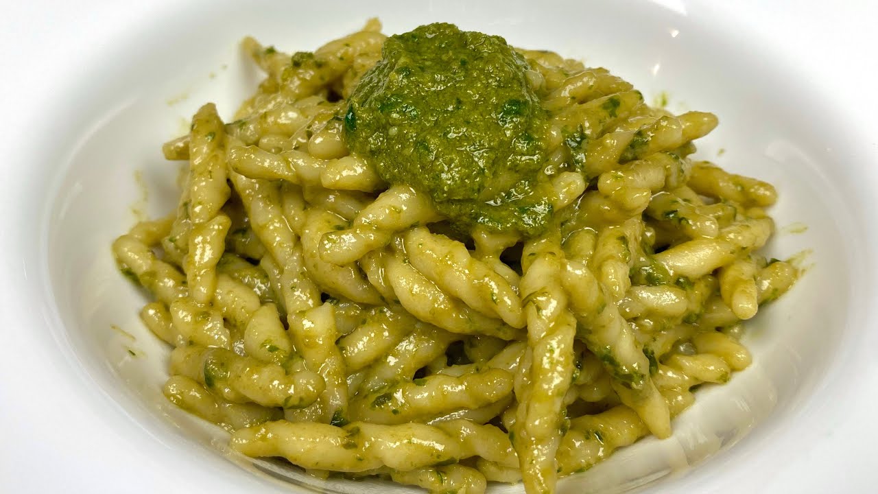 PESTO ALLA GENOVESE fatto nel mortaio