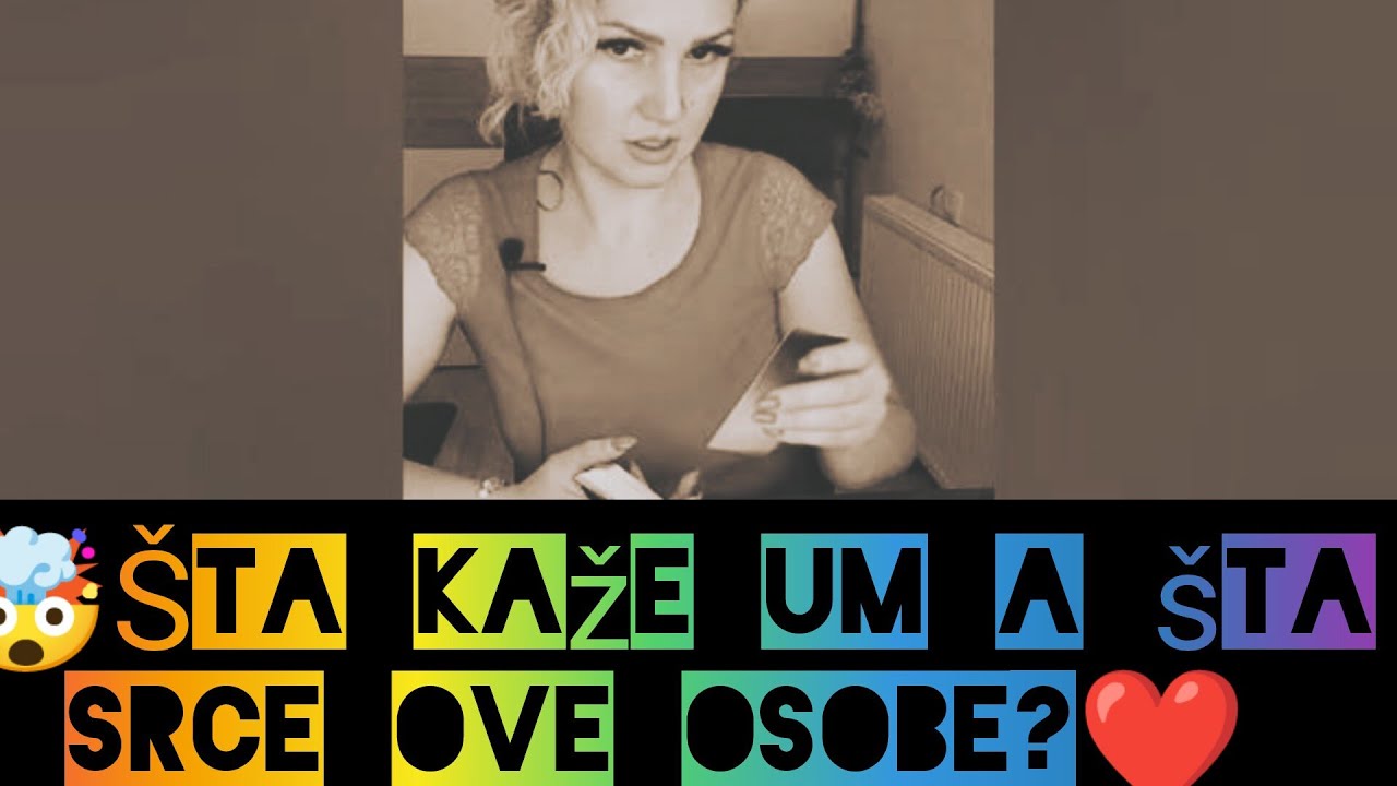 🤯Šta kaže um a šta srce ove osobe?❤️ Tarot čitanje - Astrolog