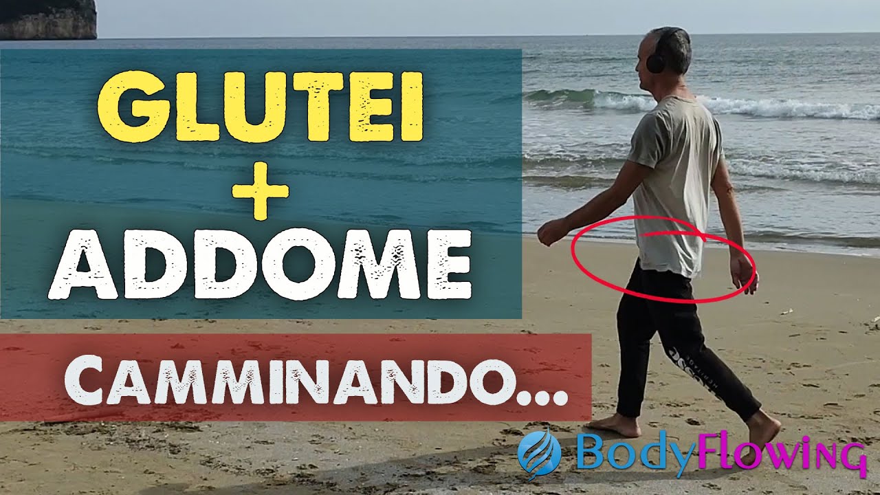 Allena Glutei e Addome mentre Cammini