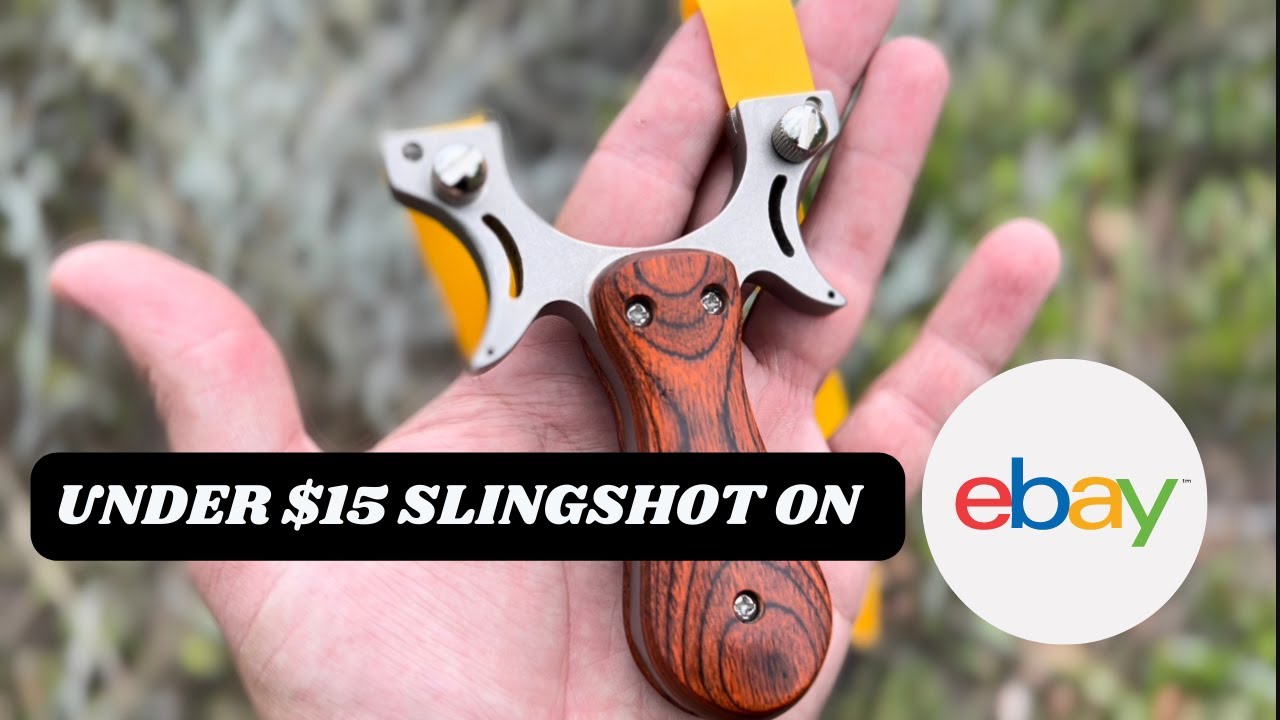Under $15 slingshot Review and Shoot