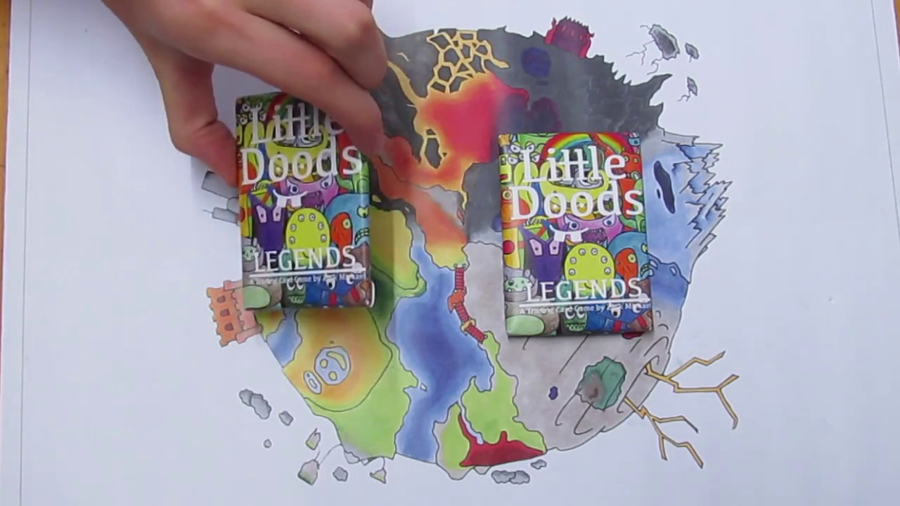 Little Doods: Legends Pack Opening & Battle (feat. No-Named Friend)