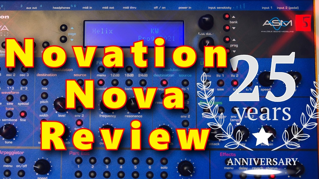 Novation Nova Desktop &ndash; 25 Years Later | Honest Hardware Review (2025) - high talk-to-sound ratio!