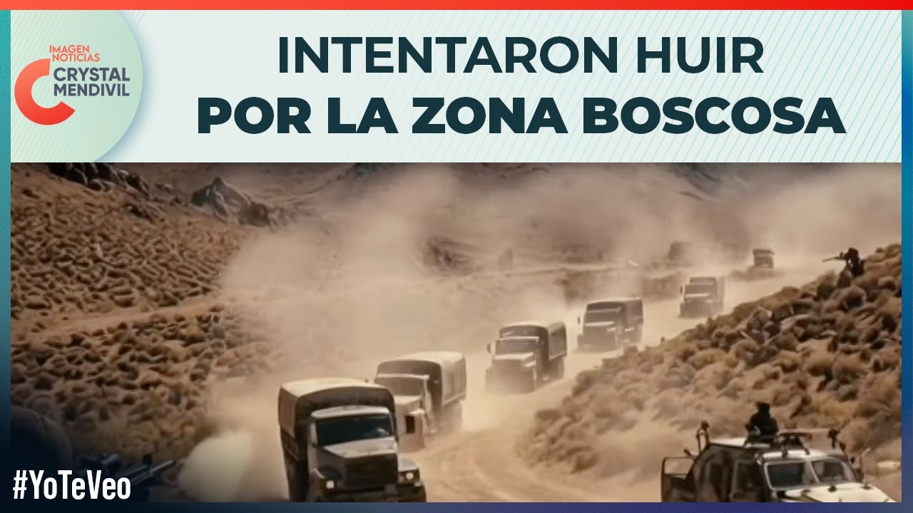 Esta fue la ruta de escape del 