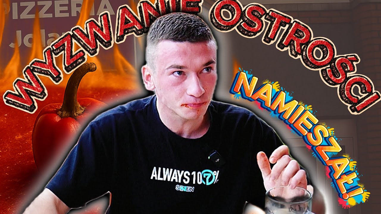 🍕💥 To już REWOLUCJA! Norbert drugi raz w WYZWANIU OSTROŚCI – co za wynik?! 🌶️