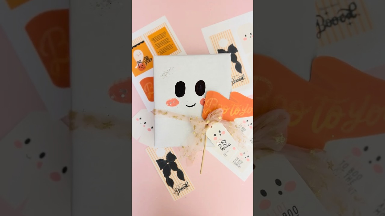 How to BOO your neighbors with a quick printable! #halloween #halloweencraft