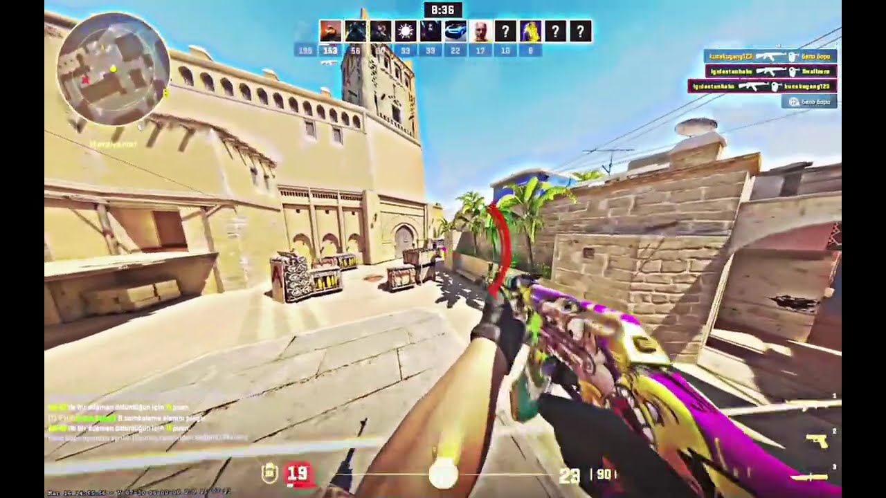 CS2 HACK GAMEPLAY 100TL AIMBOT ESP SKINCHANGER