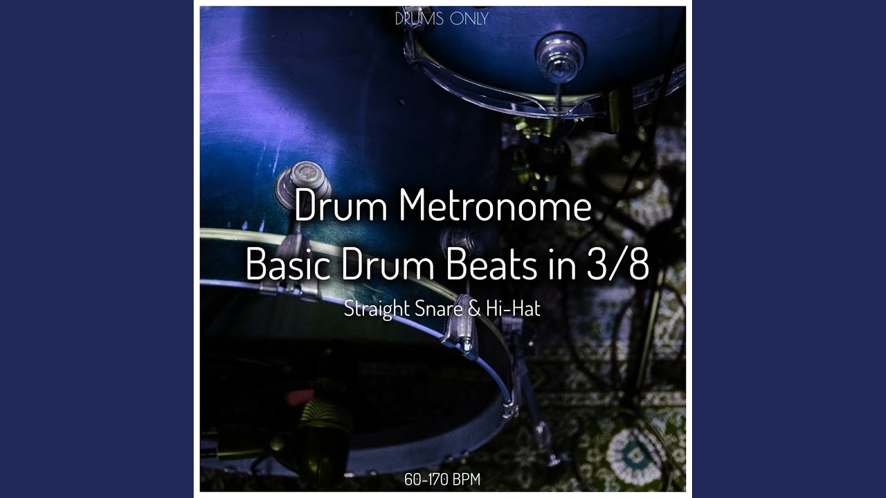 80 Bpm Basic 3/8 Drum Beat