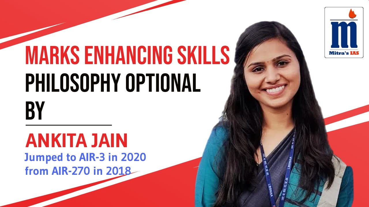 From Rank 270 to 3: Ankita Jain's Shares Secret Techniques Behind UPSC Glory | Philosophy Optional.