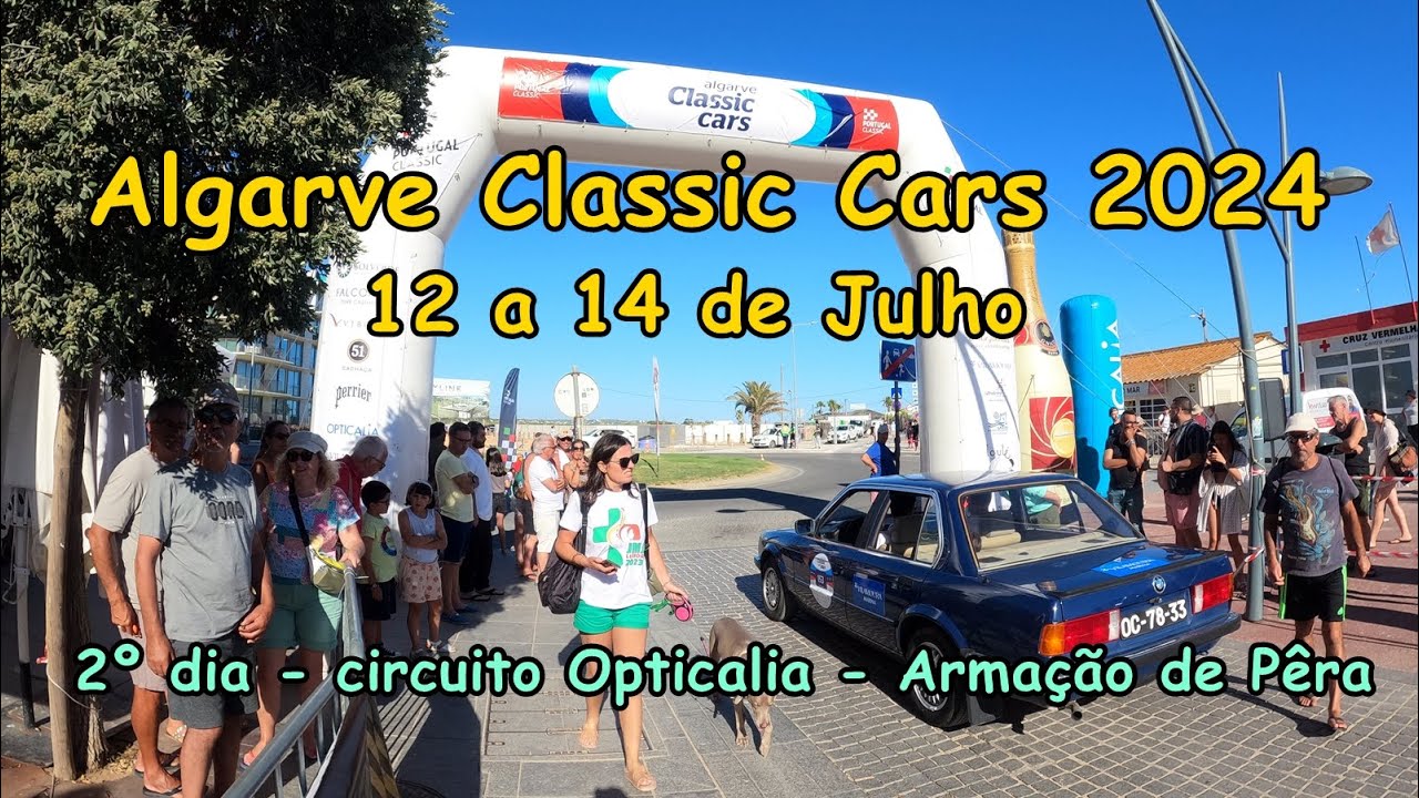 Algarve Classic Cars 2024   circuito Opticalia, Armação de Pêra