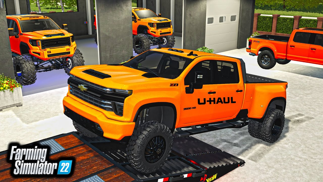 BUYING $720,000 WORTH OF LIFTED TRUCKS! (U-HAUL STORE) | FS22