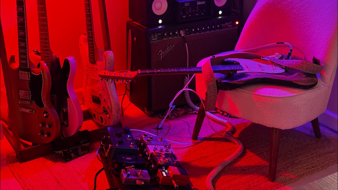 The ‘ STRATOCASTER ‘ tone | Plus Univibe and Drive #stratocaster #philipsayce #bluesrock