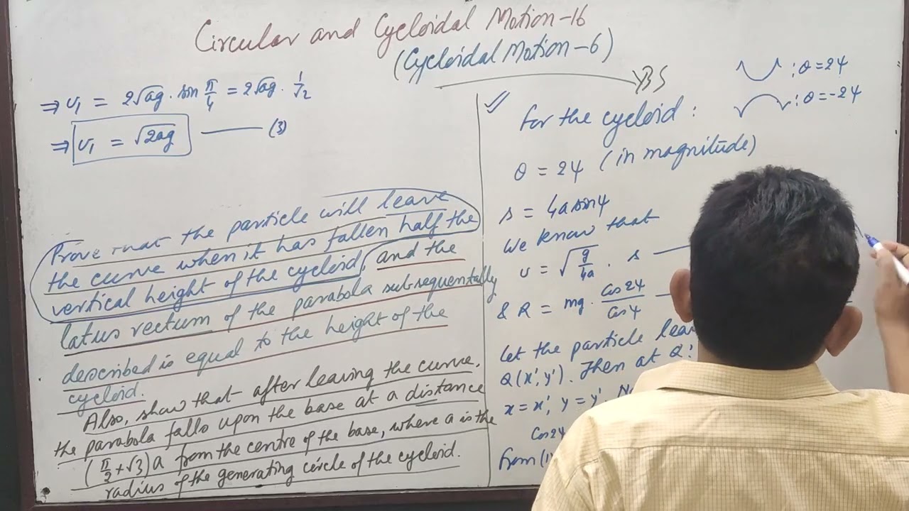 Circular and Cycloidal Motion- 16 [Cycloidal Motion- 6]by Yogendra Bahadur Singh 'Sagar Meerjapuree'