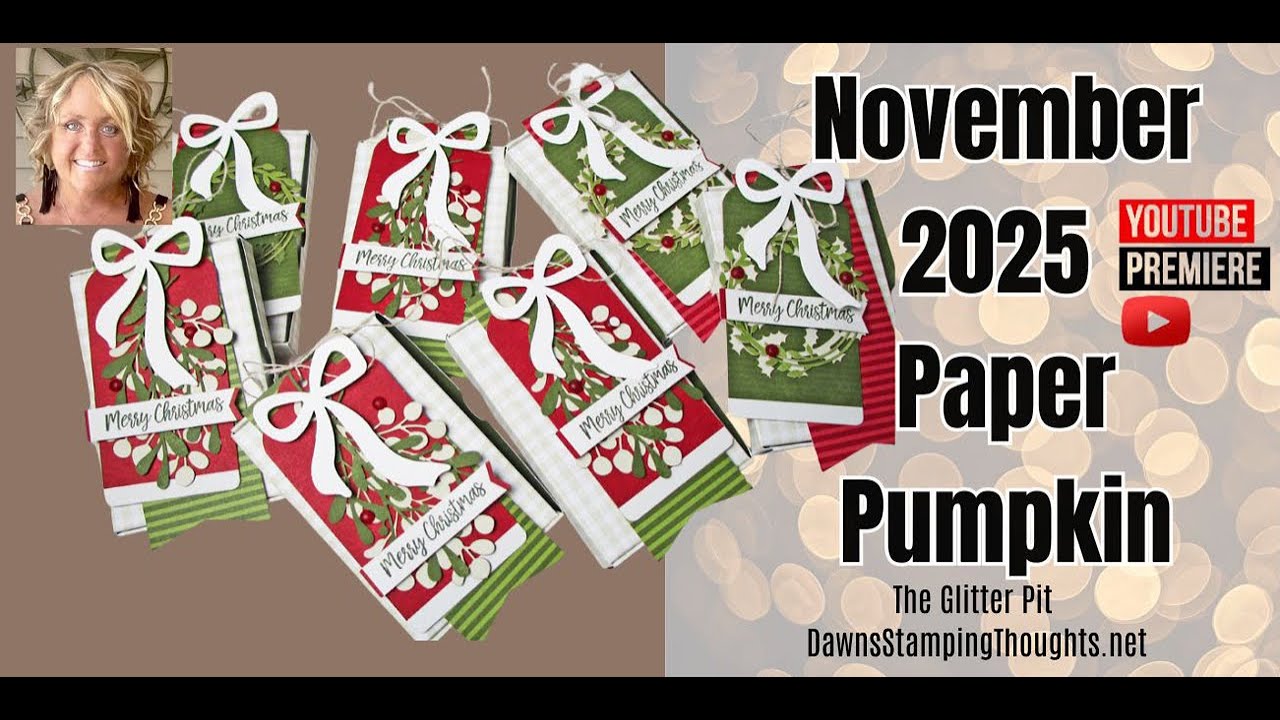 2025 Paper Pumpkin | November Kit | DIY Christmas Boxes| Stampin' Up!