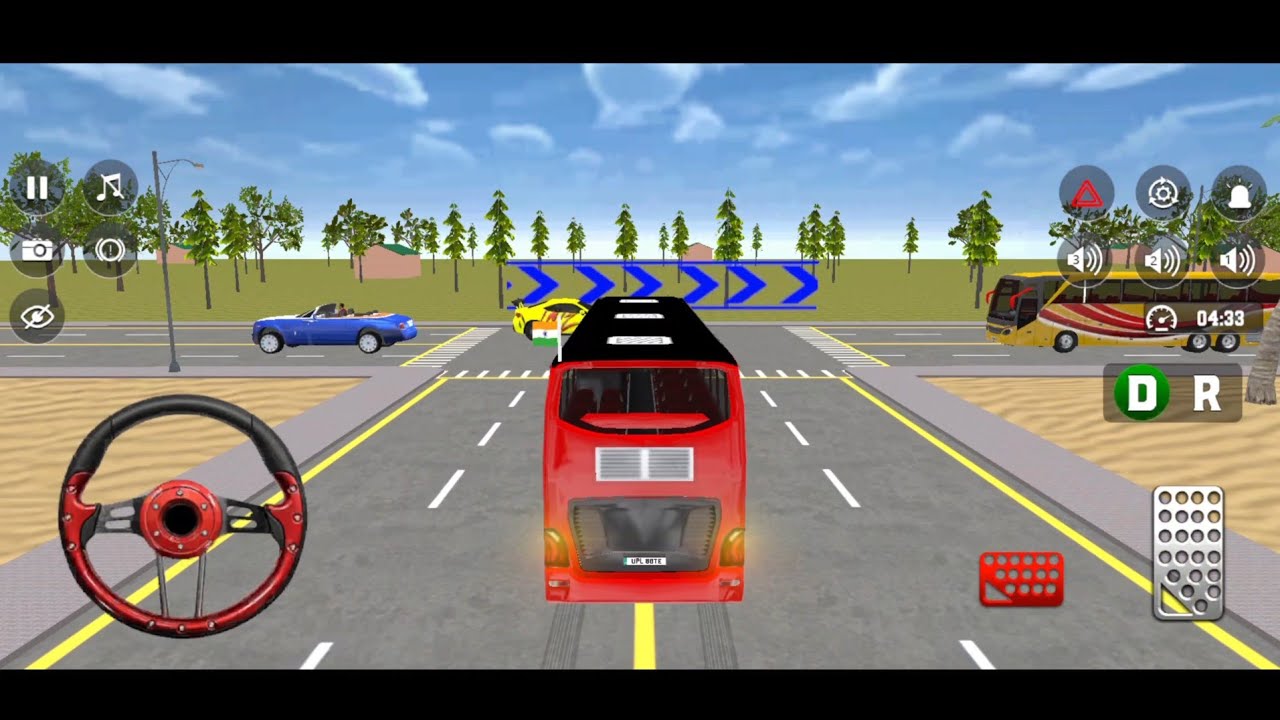 NEW COACH BUS🚍 SIMULATOR INDONESIA ||👮City Bus Driving 3D Android Gameplay 2026💥