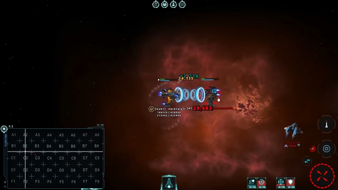 Waruniverse - New Ship Falcon 1 vs 1