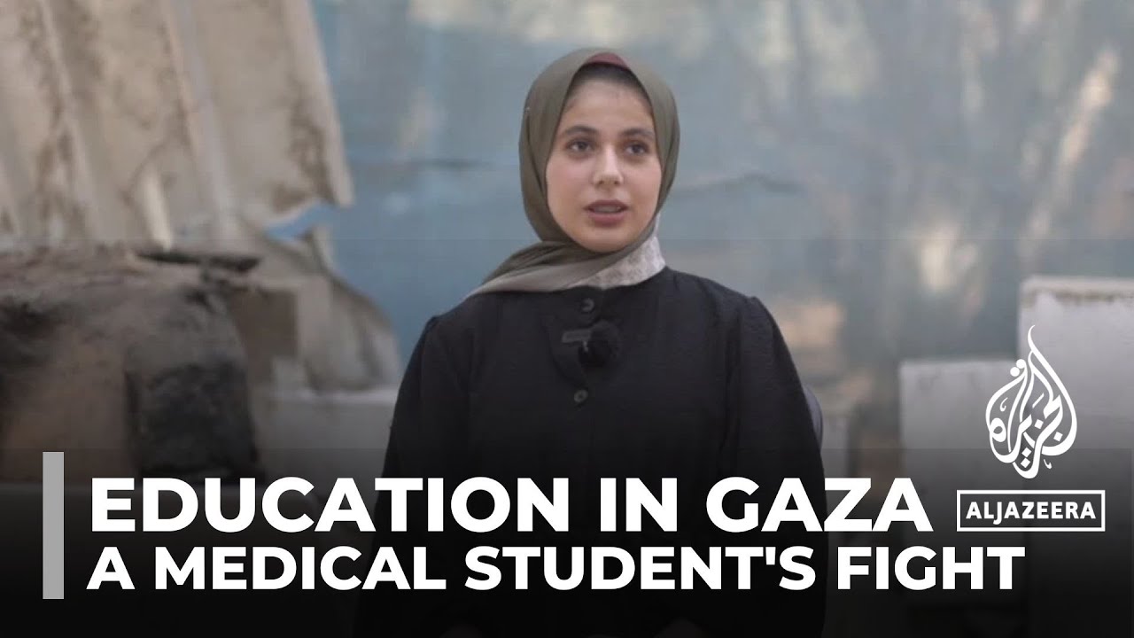 A medical student's fight to continue her education in Gaza