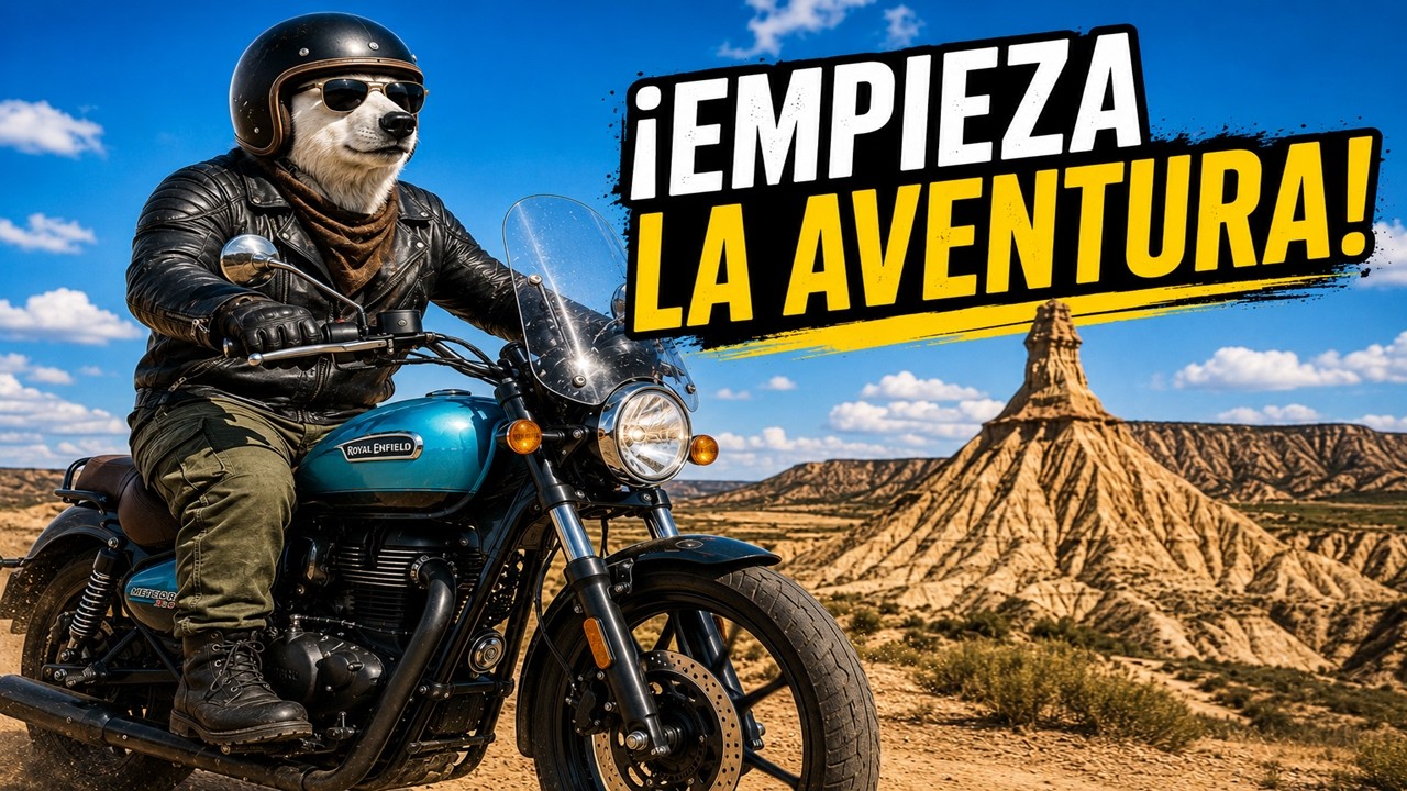 Primera Ruta de RUEDA CON POLAR: Kilómetros 🛣️, Paisajes 🌄 y Mucha Moto 🏍️🔥
