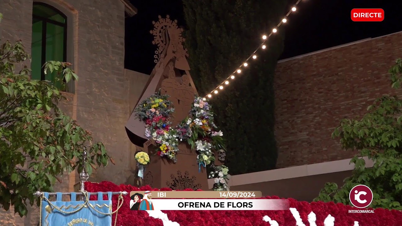 DIRECTE #IBI: Ofrena de Flors