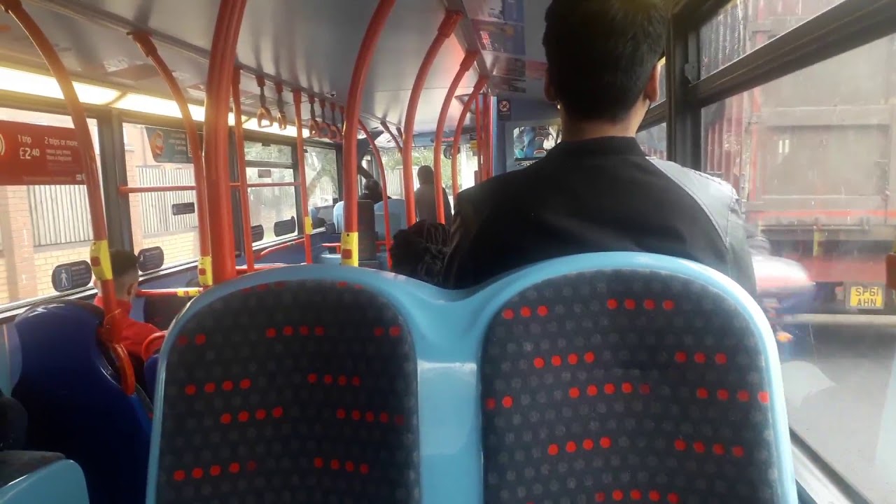 (HD) National Express West Midlands Alexander Dennis Trident 2/ Transbus Enviro 400 BV57XKA 4757